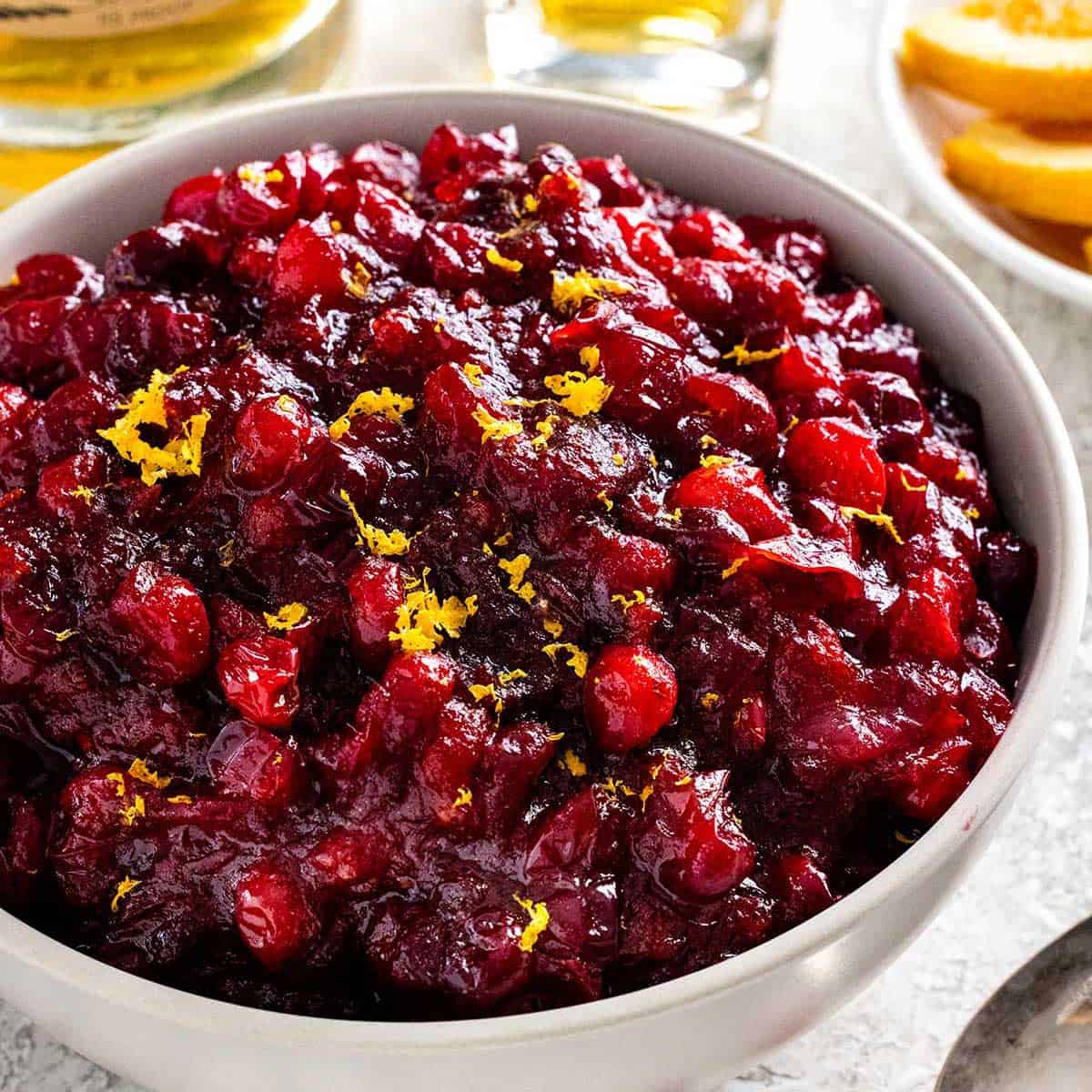 Cranberry Bourbon Relish